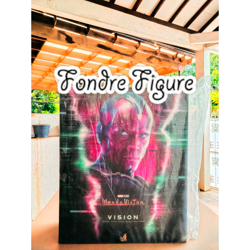 ORIGINAL HOT TOYS TMS037 1/6 SCALE FIGURE VISION WANDA VISION HT ACTION AVENGERS ACTION FIGURE