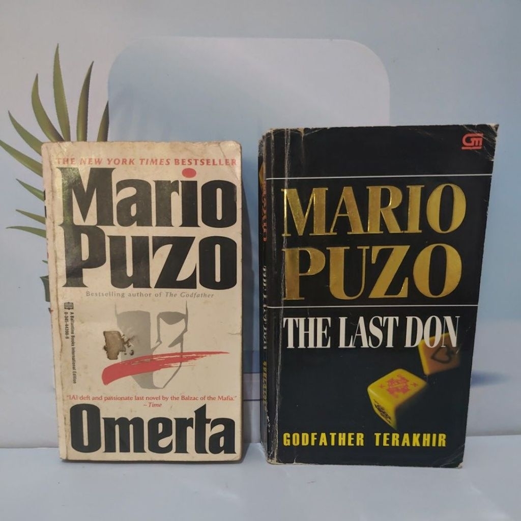 Novel Karya Mario Puzo Original Ready Banyak Judul / the last don / the Godfather / the Sicilia / om