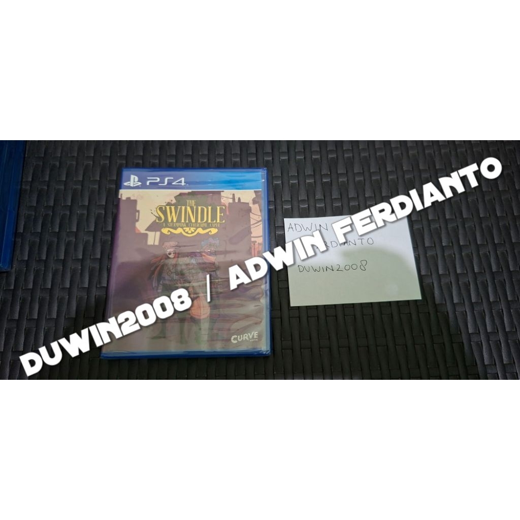PS4 Playstation 4 - LRG Limited Run Games - The Swindle