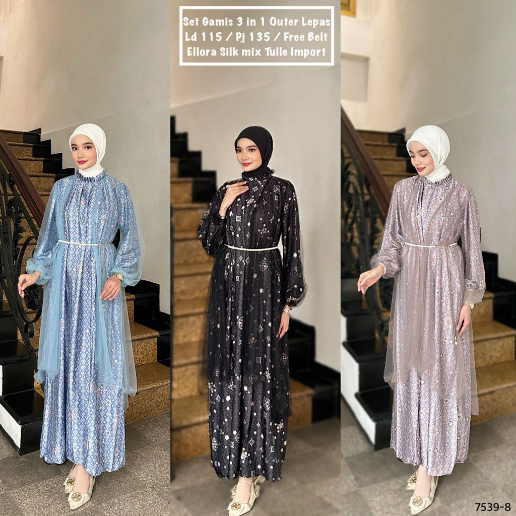 set gamis ellora