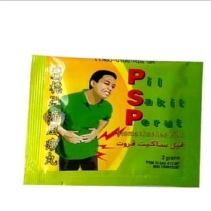 PSP PIL SAKIT PERUT PERSACHET