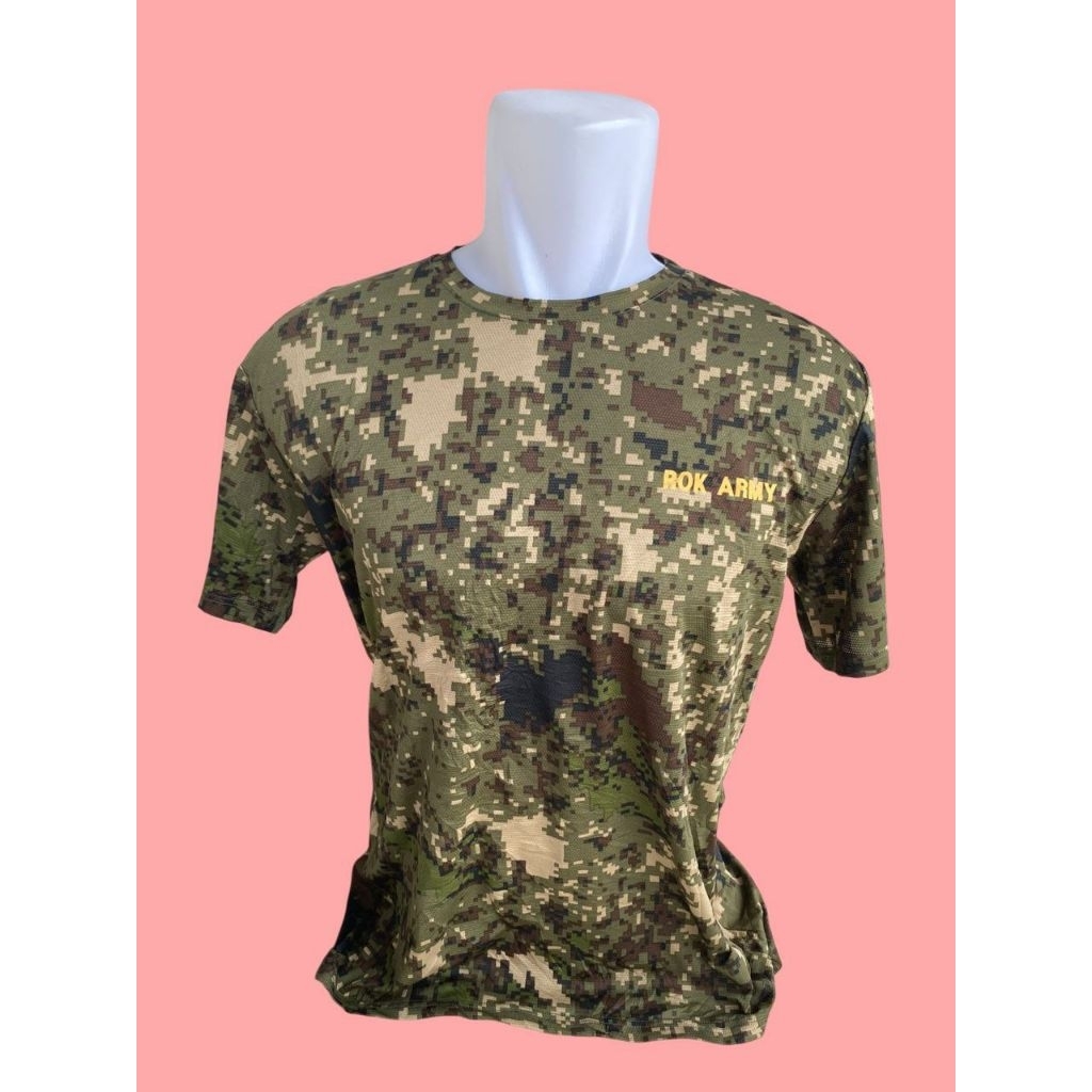 Kaos Camo Loreng Digital Granit Roka Republik Of Korea Army Tentara Korea Selatan Like New (31)