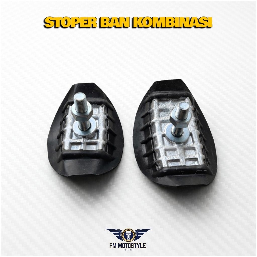 Stopper Ban Trail Klx StoperKlx Stoper Crf Stoper Ban Crf Alumunium Karet