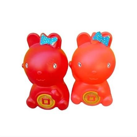 Celengan Plastik Bentuk Kelinci Celengan Bunny Celengan Besar Celengan Plastik Karakter