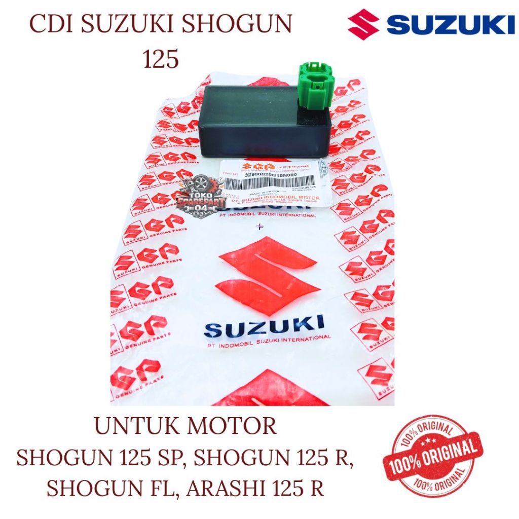 CDI ORIGINAL SUZUKI SHOGUN 125 SHOGUN 125 SP, SHOGUN 125 R, SHOGUN FL, ARASHI 125 R