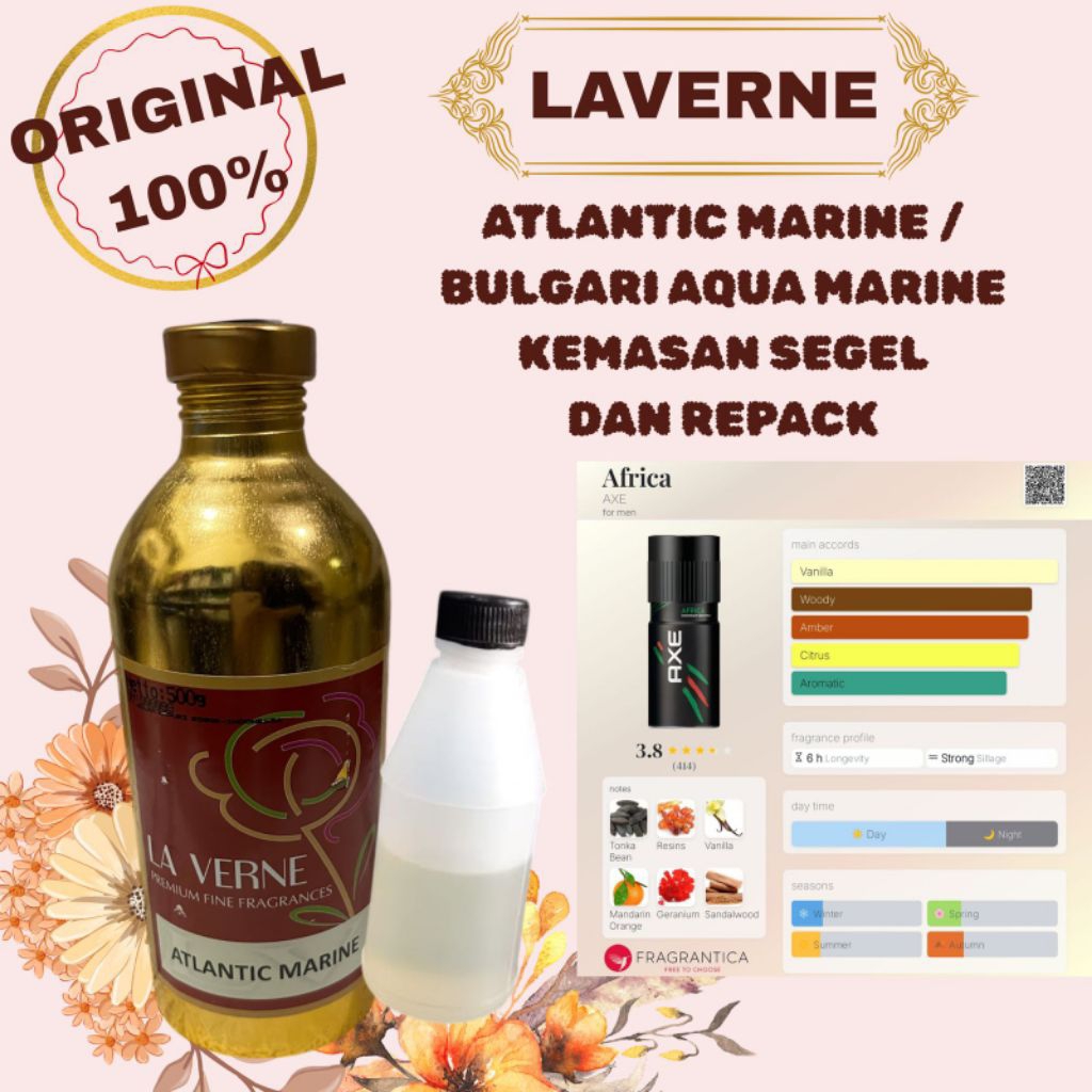LAVERNE / ATLANTIC / KEMASAN SEGEL DAN REPACK / BIBIT MURNI