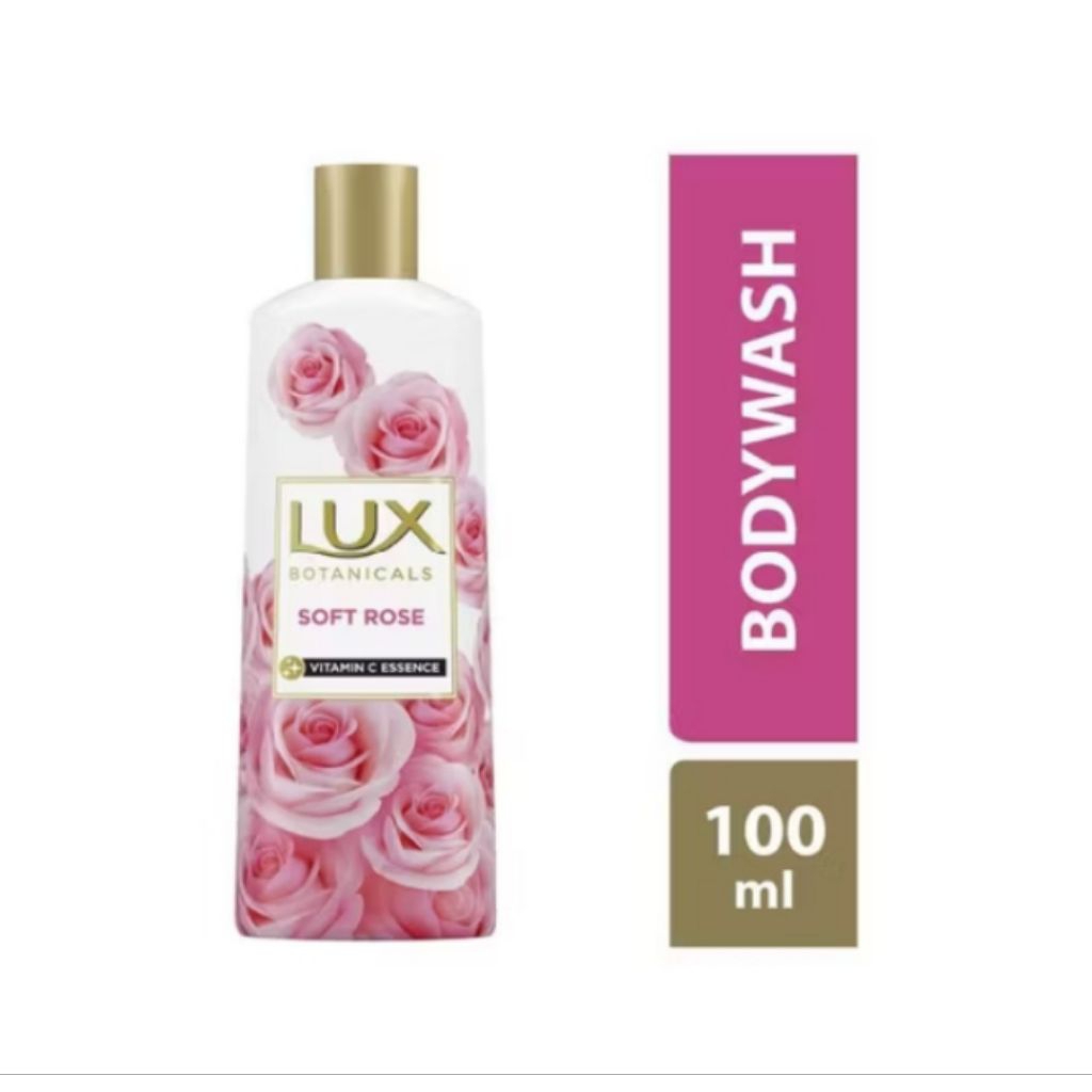 LUX BODY WASH SOFT ROSE BOTOL 100ML