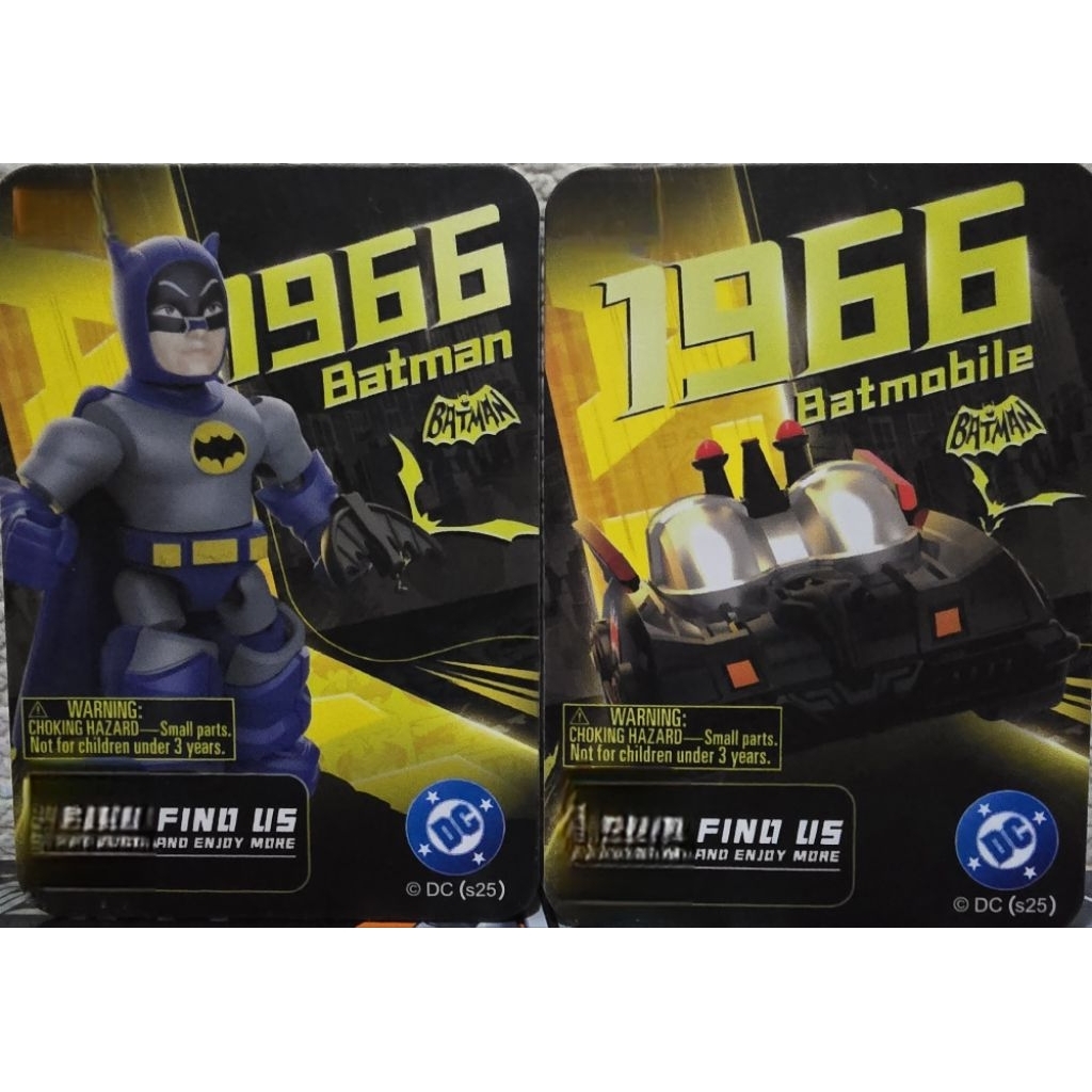 BATMAN 1966 + BATMOBILE 1966, VERSI DEFENDER