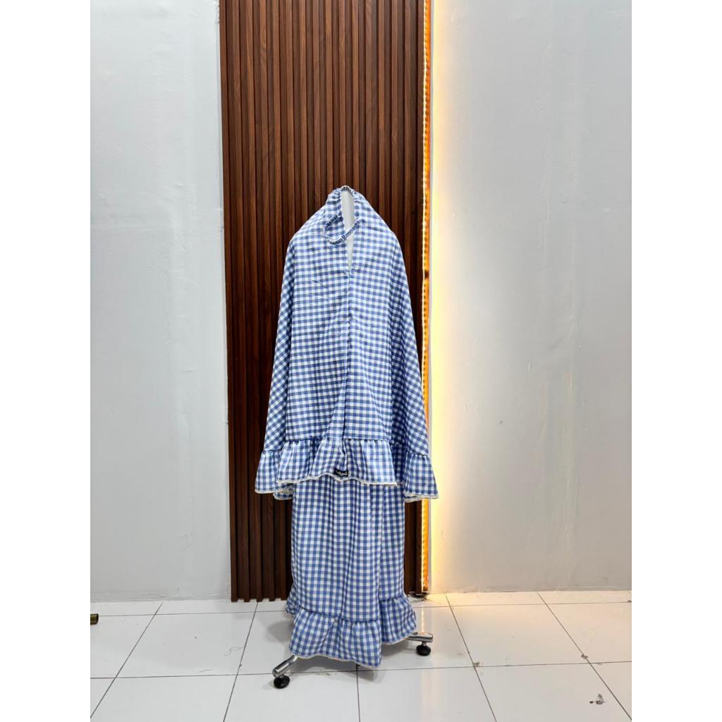 Mukena Resleting Dagu Anak Reny Ahikari