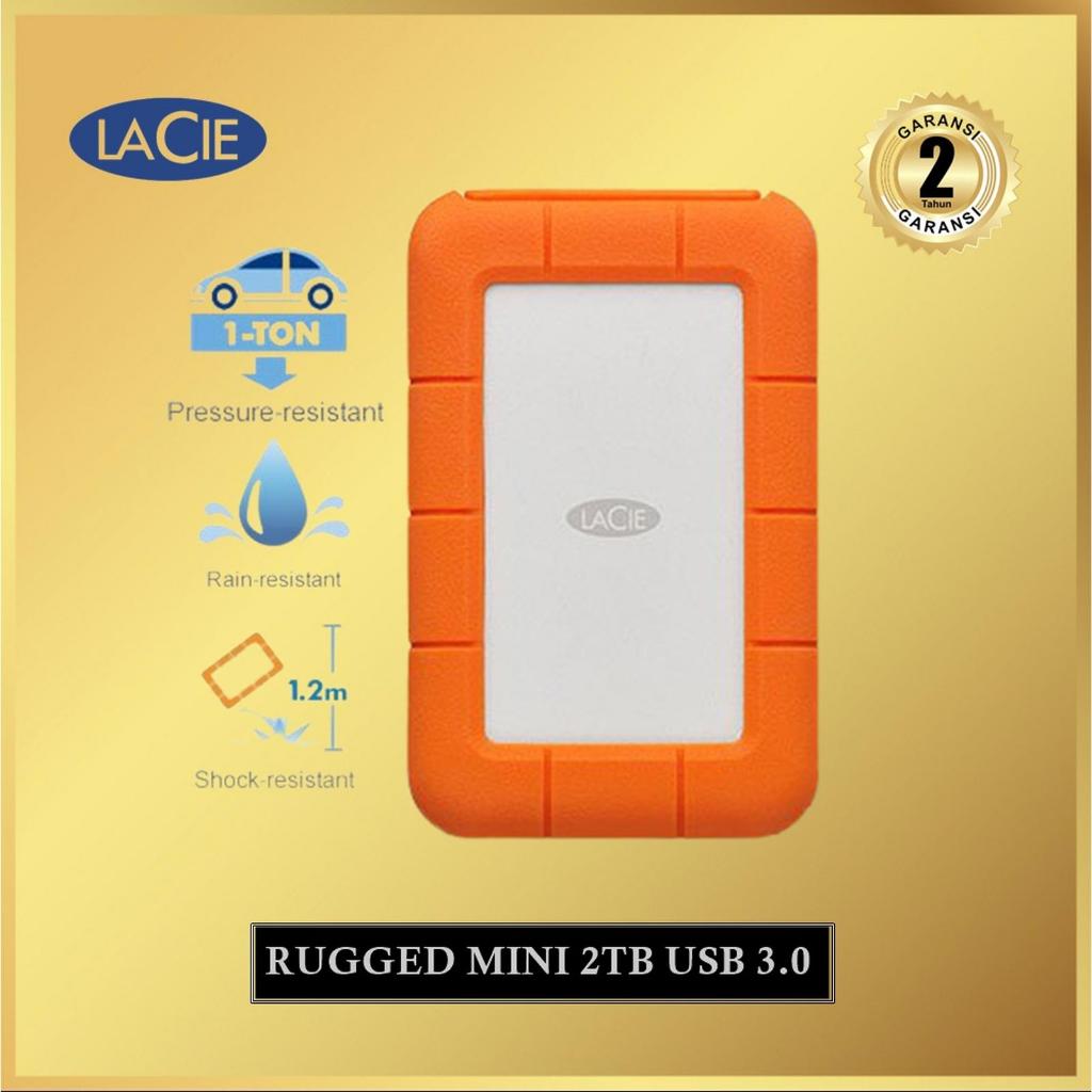 Harddisk Lacie Rugged Mini 2TB 1TB - USB 3.0 External HDD Lacie Rugged Mini 1TB 2TB