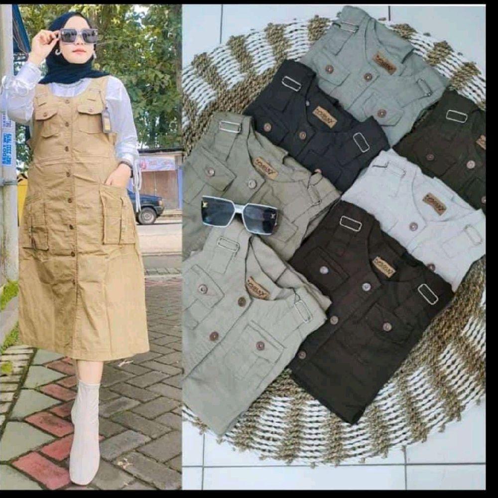 Pasolex Overall 1213 Midi Overall Wanita