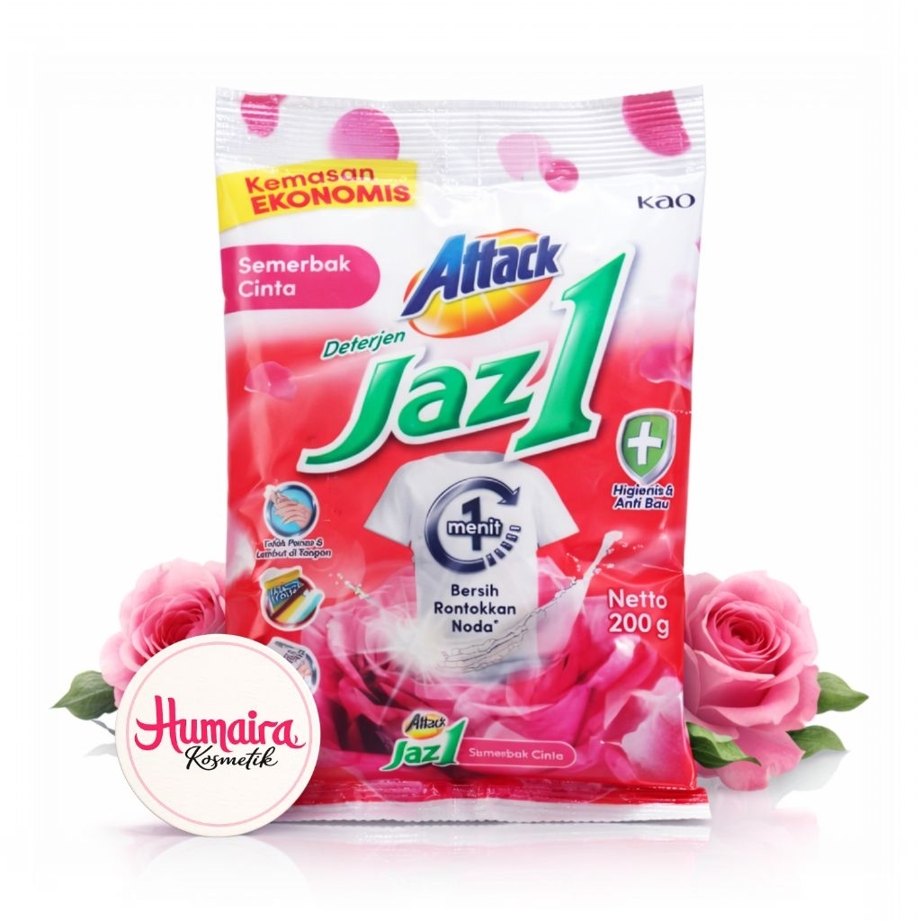 Attack Jaz1 Detergen Bubuk Ekstra Jumbo Ekonomis 200gr