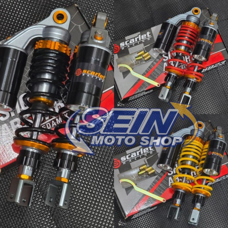 Shock 280 Aerox NMAX new Aerox Old Aerox New 8923 Scarlet downsize