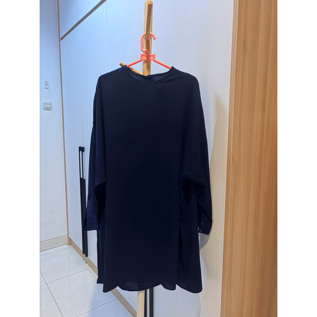 Preloved Naru Tunic dan Rok Masa linen (1 set)