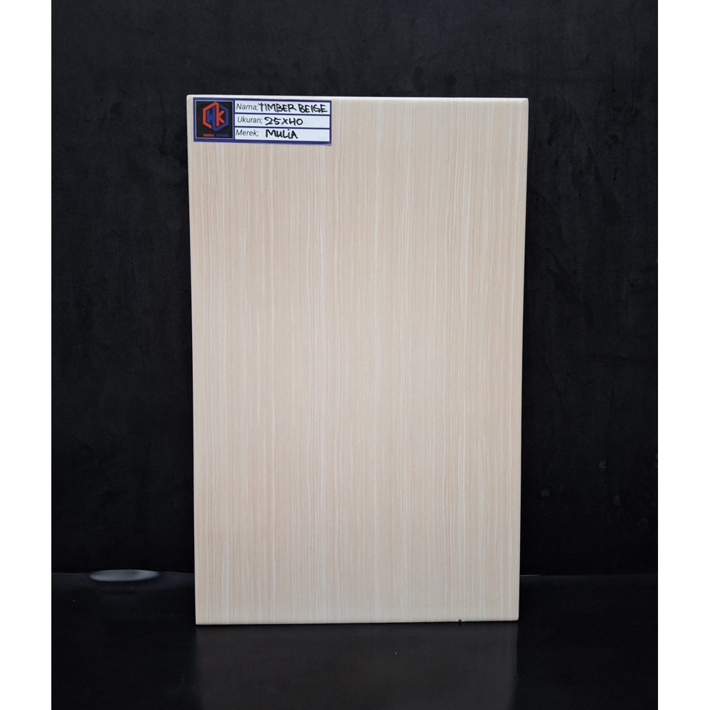 Keramik Dingding 25x40 Timber Beige