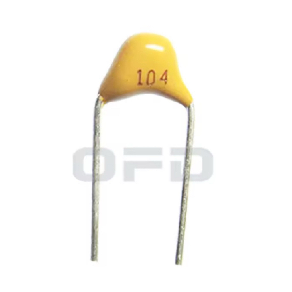 kapasitor 104 Kapasitor Keramik 104 - 100nF 0.1uF 50V High Quality - Belajar Elektronika