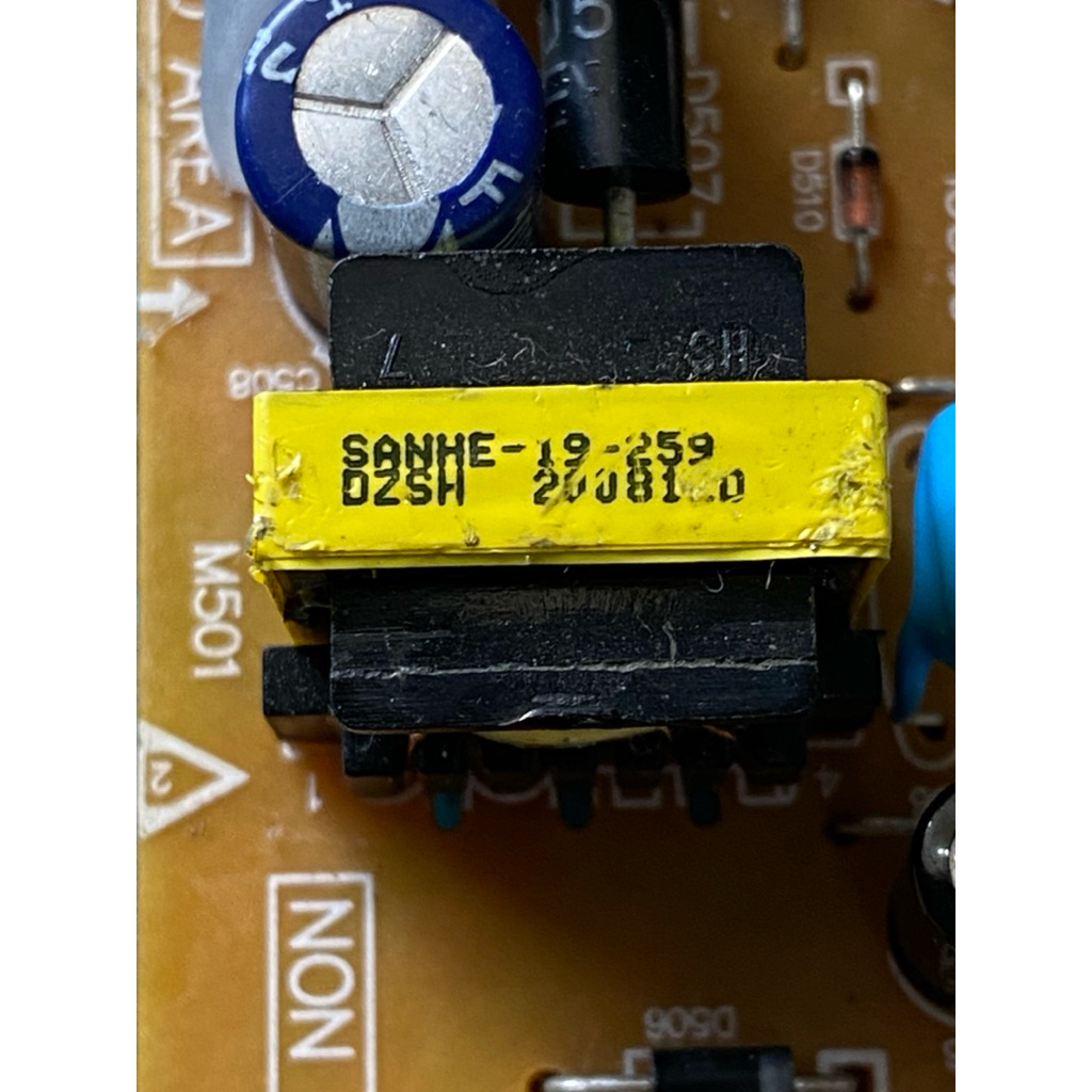 sanhe-19-259 / trafo switching modul kulkas polytron / trafo switching polytron / trafo switching ku
