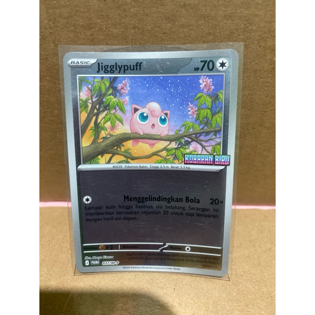 Kartu Pokemon Promo Jigglypuff M-P