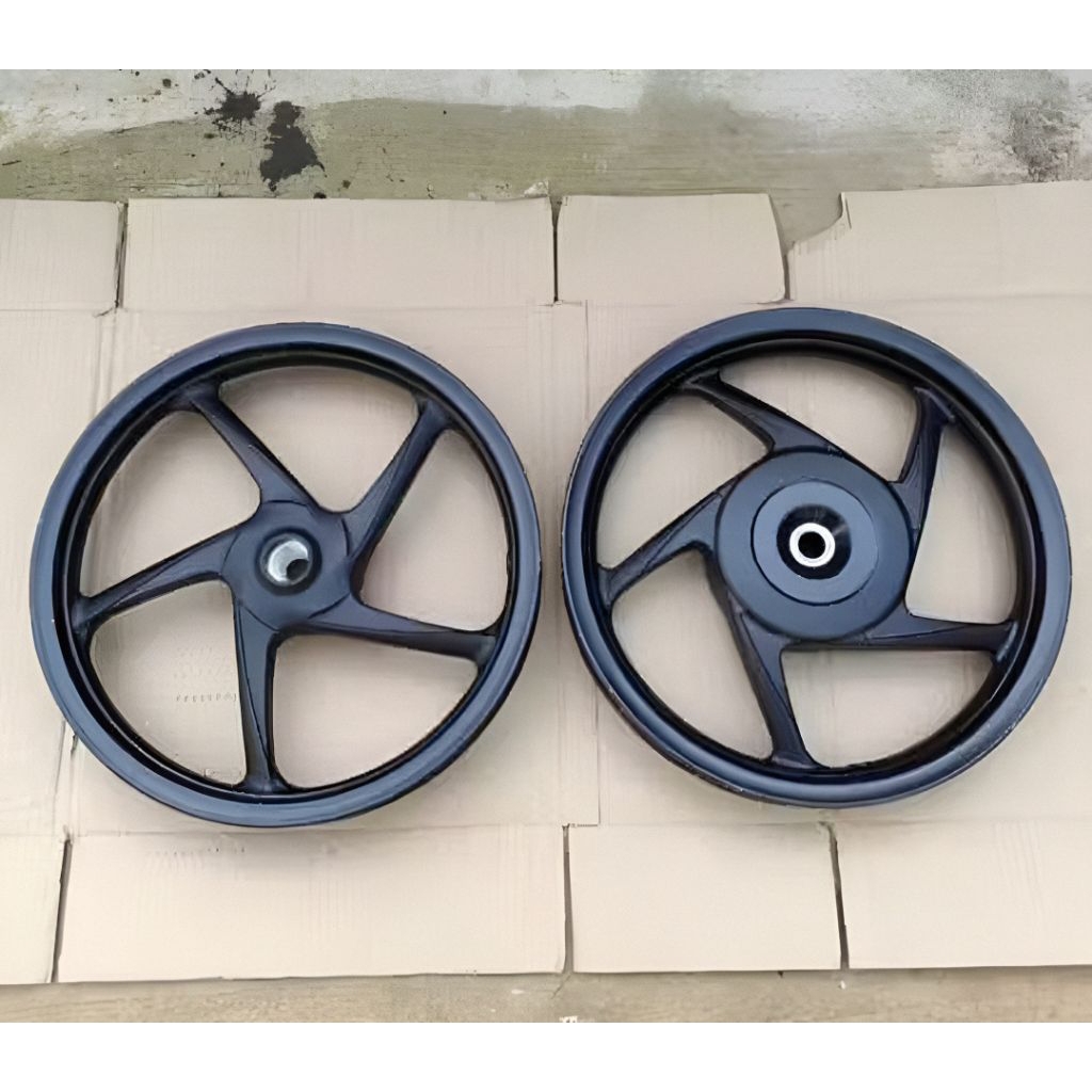velg pelek motor Vario 110 fi PNP Vario 110 karbu, 1 set depan belakang ORIGINAL CABUTAN