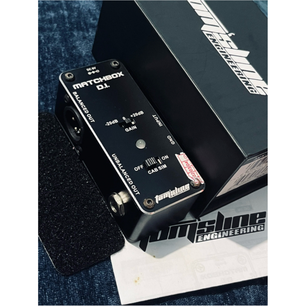 Tomsline Matchbox D.I. Cabsim Cabinet Simulator Pedal Efek Gitar Bekas