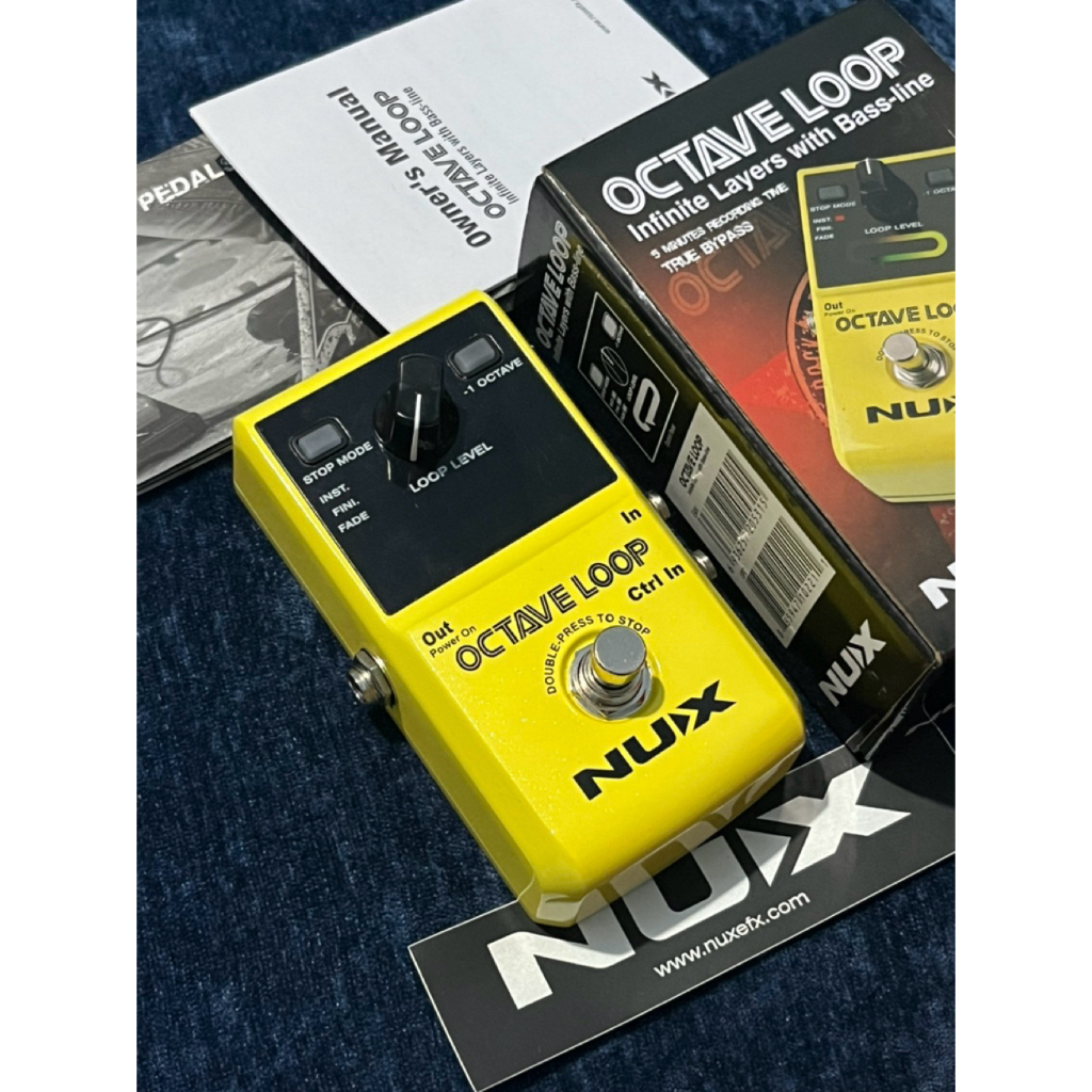 Nux Octave Loop Bekas Seperti Baru Pedal Efek Gitar