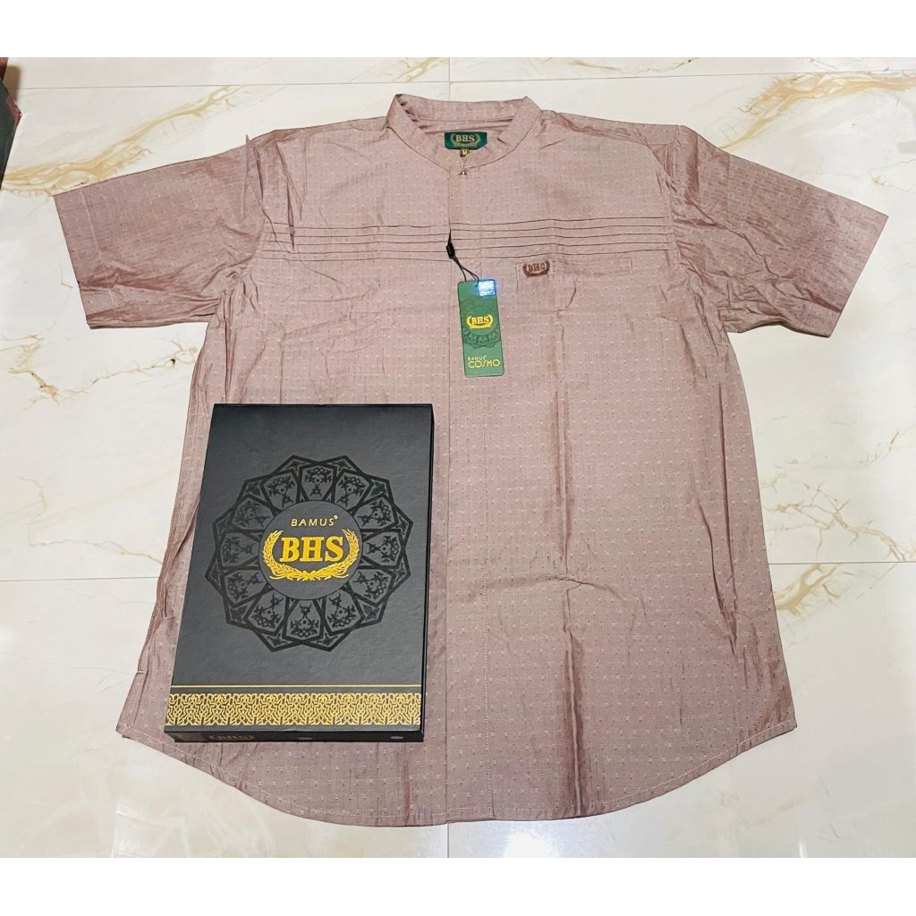 BAMUS BAJU KOKO MUSLIM BHS CLASSIC COSMO SILVER GOLD
