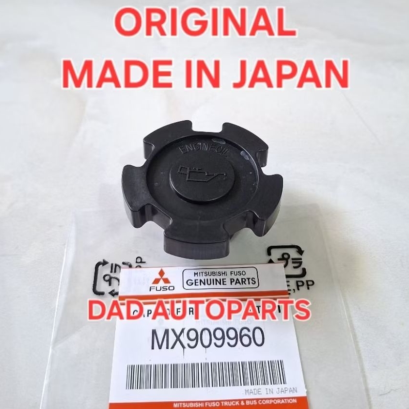 OLI CAP TUTUP OLI MESIN PS CANTER EURO 4 ORIGINAL JAPAN