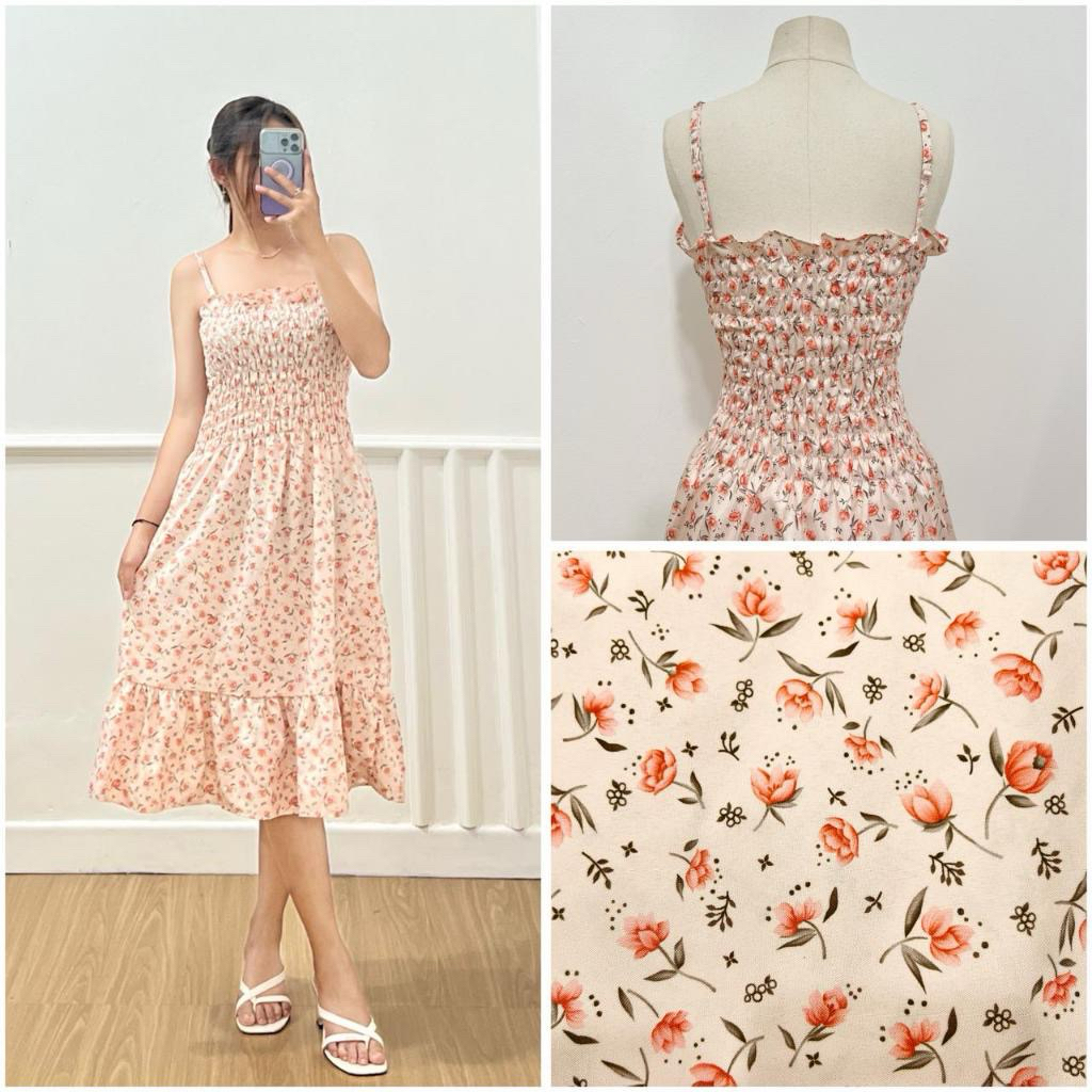 Babydoll Dress Tali Wanita / Dress Tank Top
