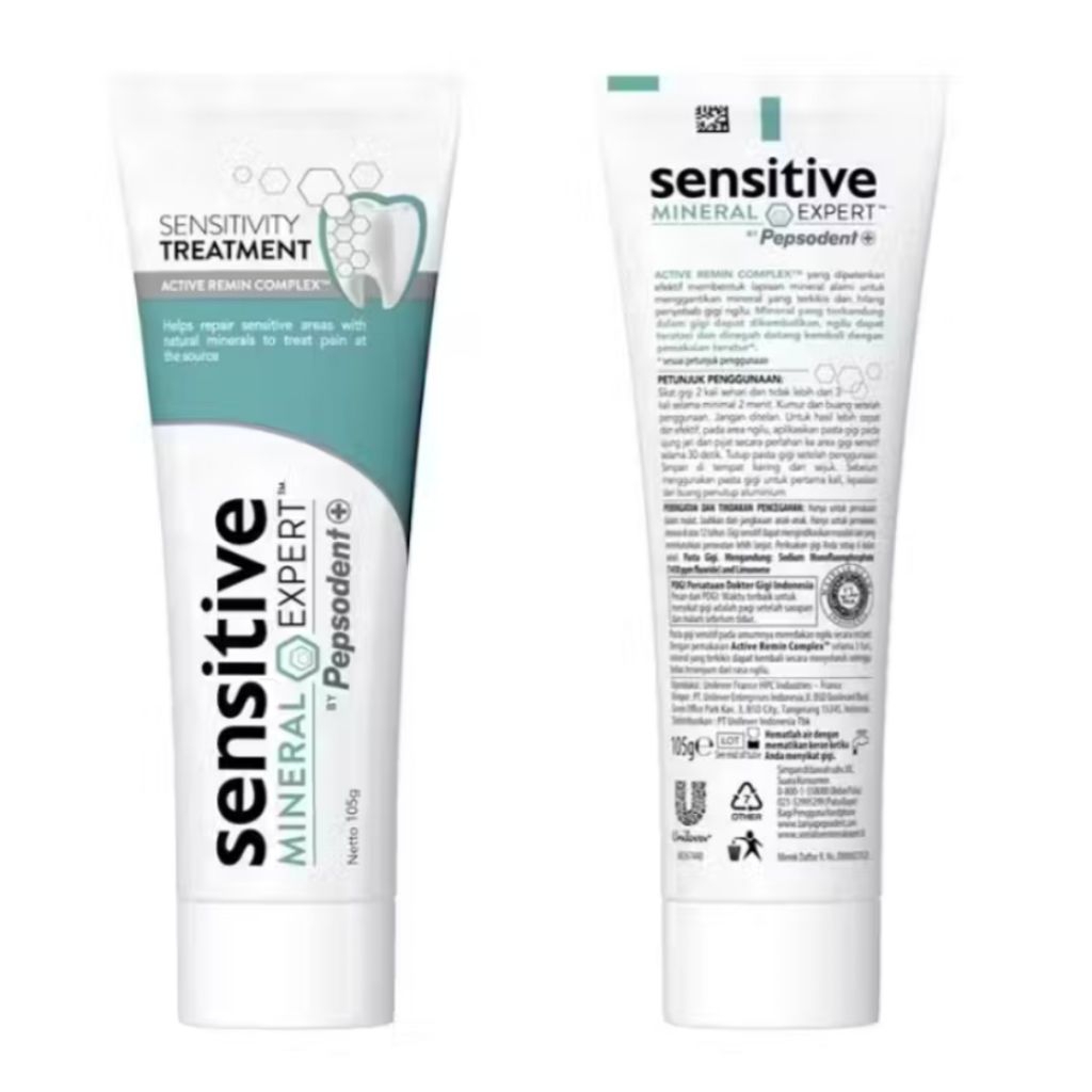 Pepsodent Sensitive Mineral expert Sensitivity Treatment 105gr