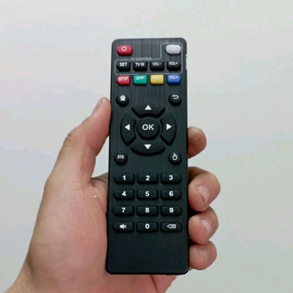 Remote Remot Android TV Box Pengganti Tanpa Setting Fleco X96Q