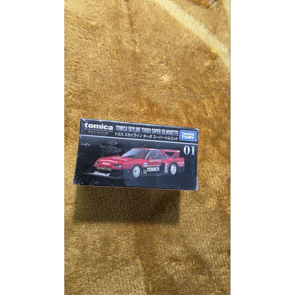 Tomica Premium 01 Tomica Livery Skyline Turbo Super Silhouette Segel/Sealed