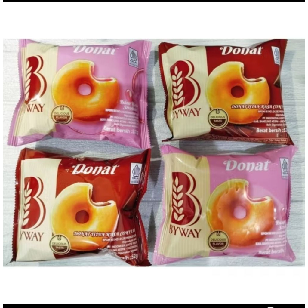 Roti Aoka Donat Paket isi 5 Pcs