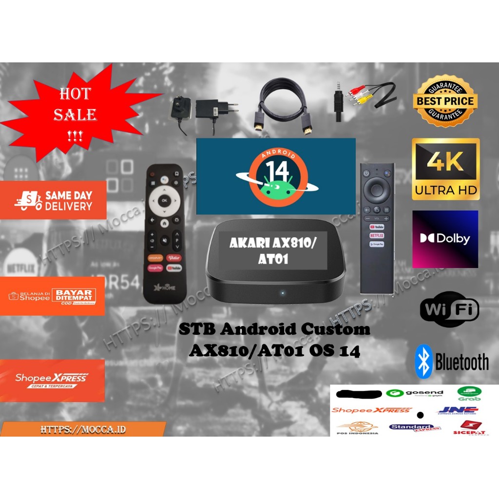 STB Android  AX810 / AT01 OS 14 Root Custom Firmware