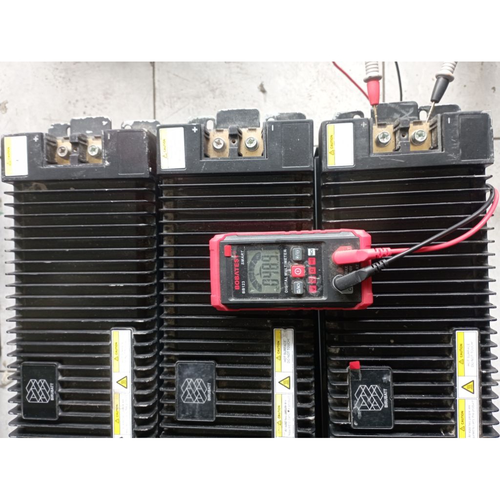 Baterai Lifepo4 48V 100Ah merk BB(BiruBatt) thn 2023 softpack polymer