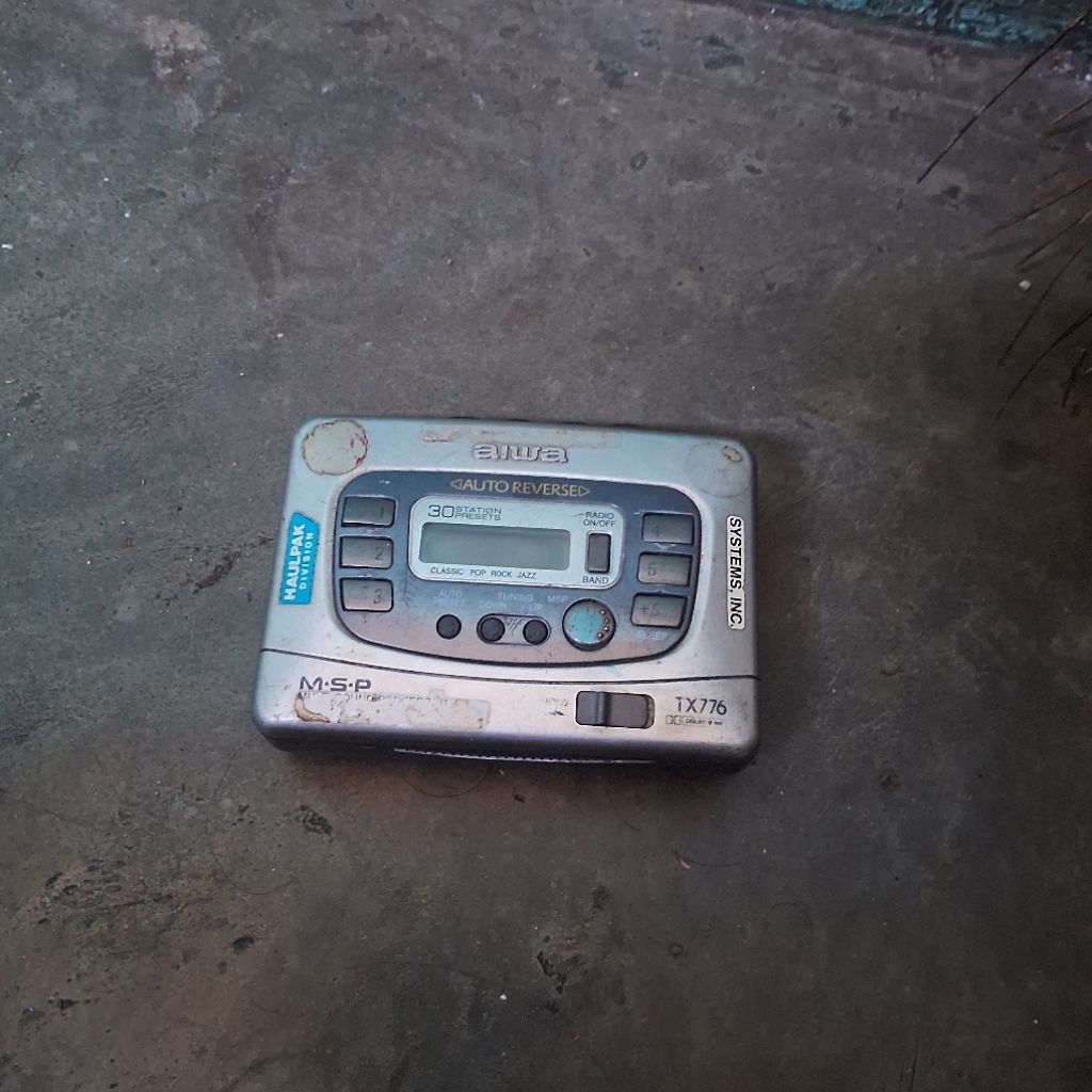 walkman aiwa jadul