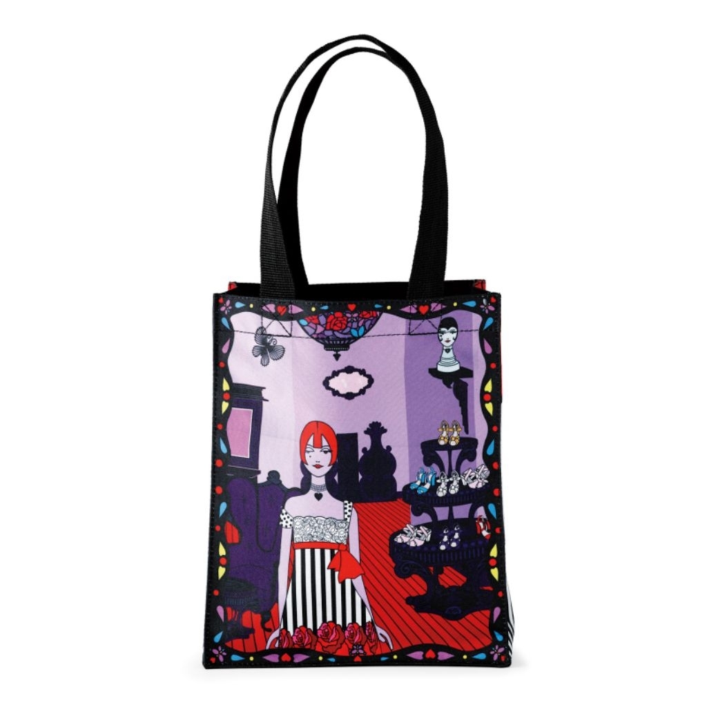 ( Ready ) tas Starbucks X Anna Sui / tas annasui / tas tenteng wanita