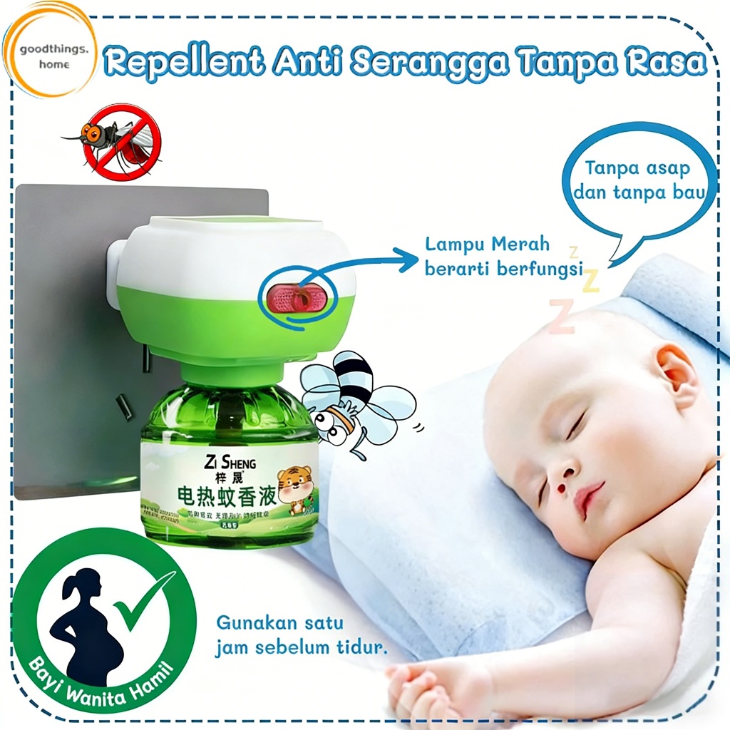 Obat Nyamuk Elektrik Refill Aman Untuk Bayi Ibu Hamil Dan Dewasa Obat Nyamuk Elektrik Liquid Isi Ula