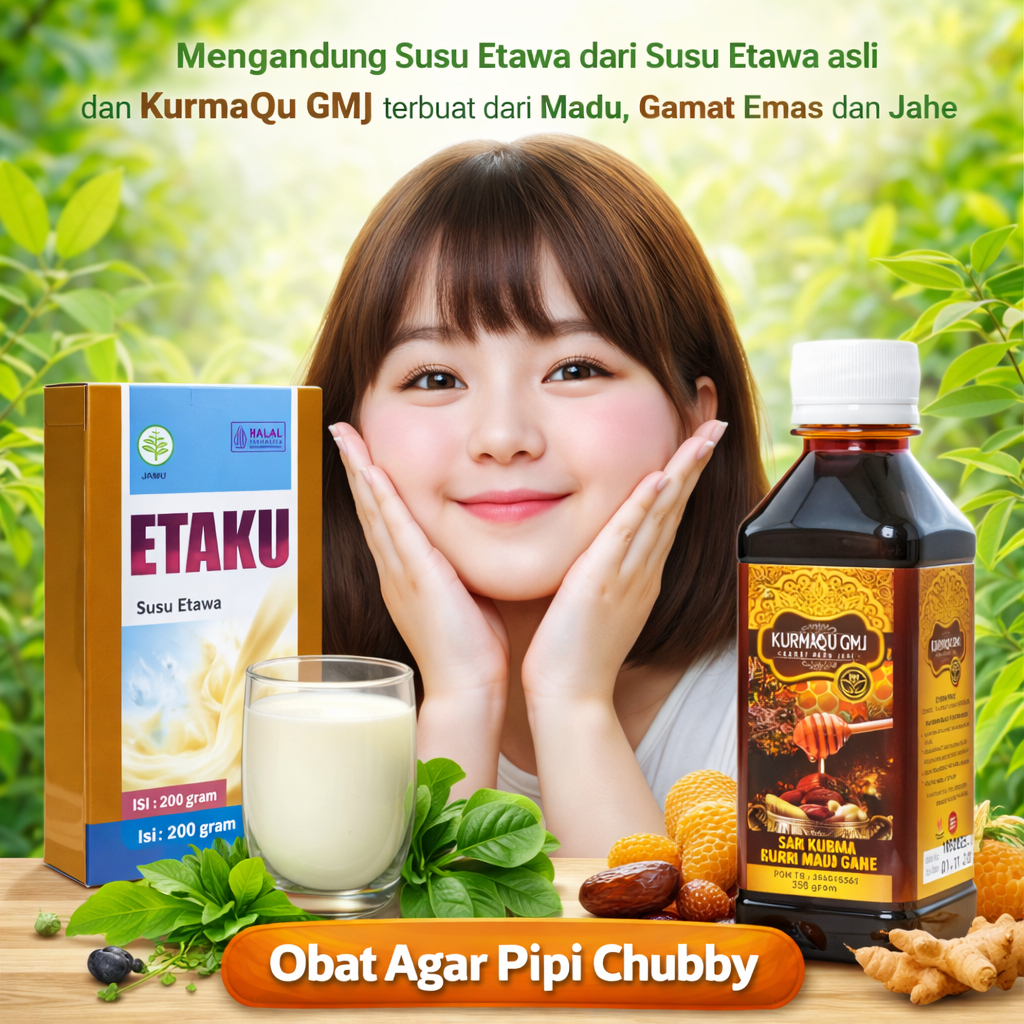 Obat Penggemuk Pipi, Pipi Tembem, Pipi Chubby,Obat Penggemuk Pipi Pria Dan Wanita,Obat Penggemuk Pip