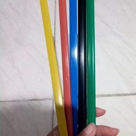 Binder slide A4 30cm Penjepit kertas jilid warna warni alat Kliping sliding Jilit kertas Mandiri Tul