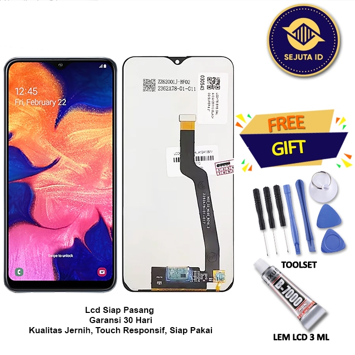 Lcd Samsung A10 / Samsung A105 / Samsung M10 Original Fullset [ Gratis Obeng Set + Lem Lcd ]