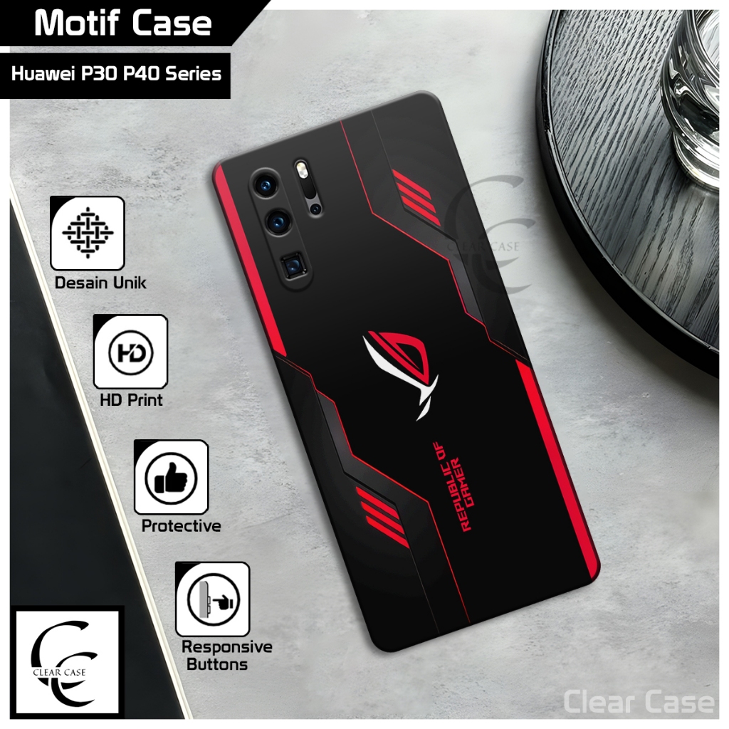 Softcase Huawei P30 P30 Pro P30 Lite P40 P40 Pro P50 Terbaru 2026 silikon Casing pelindung hp