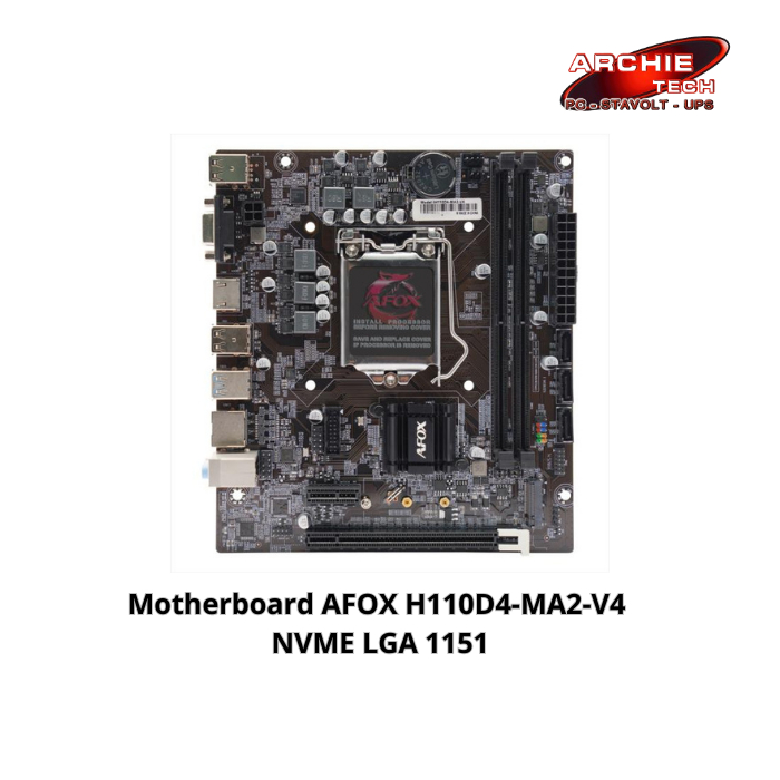 Motherboard AFOX H110D4-MA2-V4 NVME LGA 1151 H110