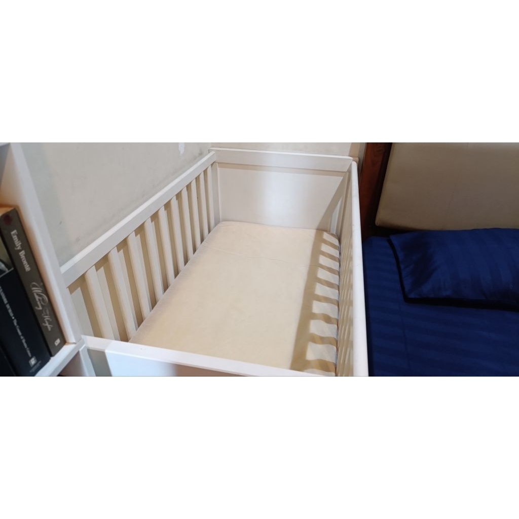 [Secondhand] IKEA Sundvik Box Bayi + Kasur Pluttig