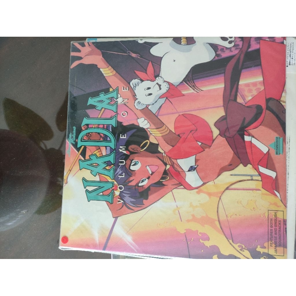 gainax nadia secret of the blue water vol 1 us english animea laserdisc ld cav mint