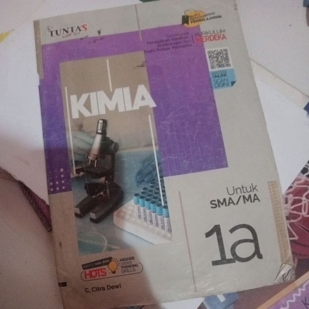LKS kimia kelas 10 semester 1 kurikulum merdeka