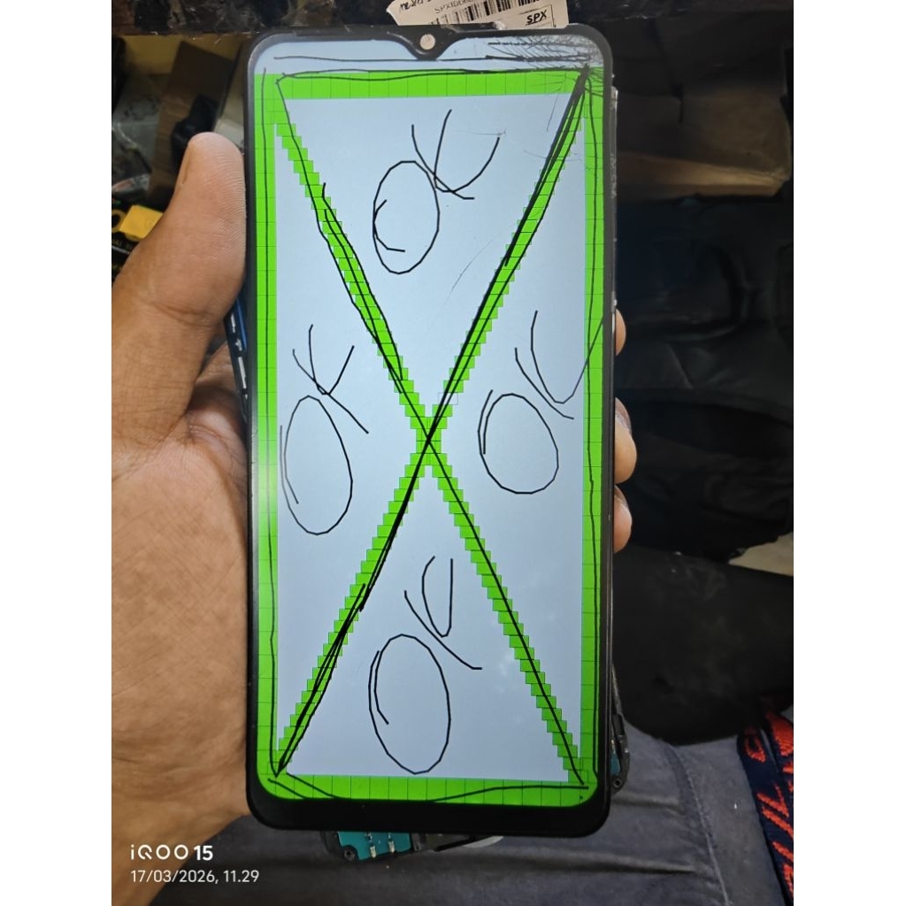 LCD Samsung A02 / A022 Original Copotan Minus