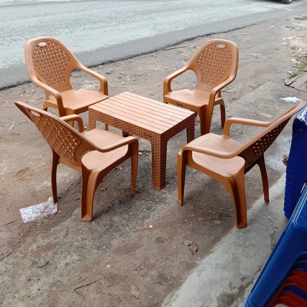 COD Kursi Teras Plastik Napolly 1 set