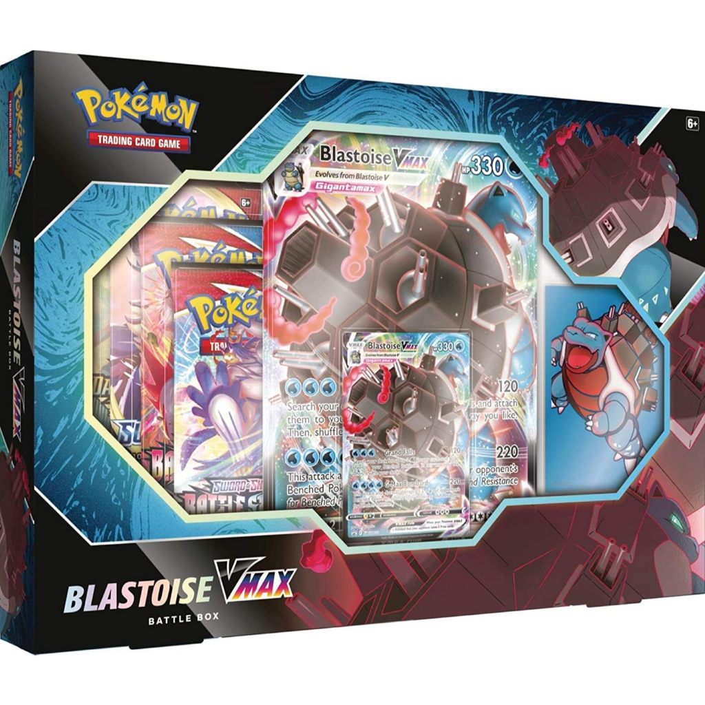 Pokemon Blastoise VMAX Box