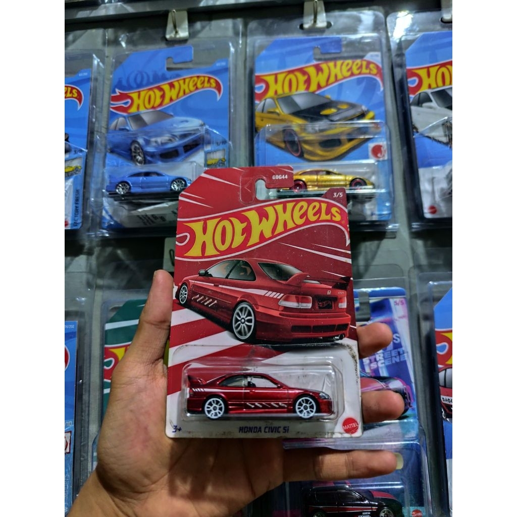 Hot Wheels Hond Civic Si (Merah)
