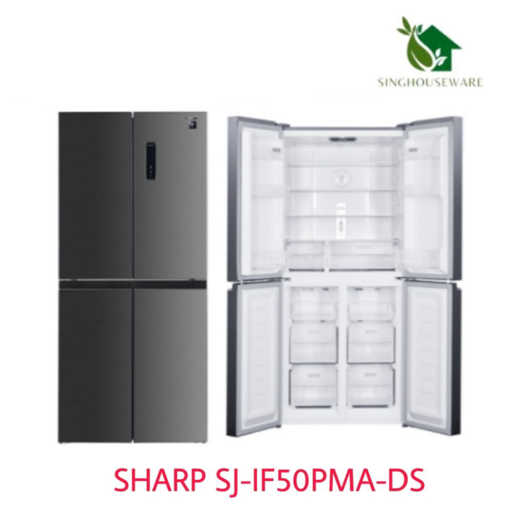 Sharp Kulkas 4 Pintu SJ-IF50PMA-DS